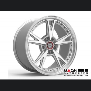 Custom Wheels by Centerline Alloy - MM3MS - Gloss Silver w/ Machined Face